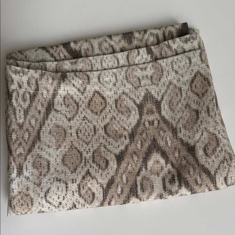 West Elm ikat Duvet standard  Pillow sham (1)